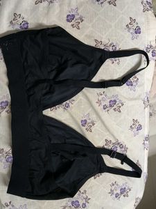 Comfortable Black Seamless Bra