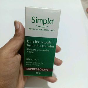 Simple Barrier Repair Hydrating Lip Balm