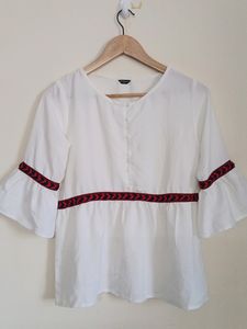 White Colour Top