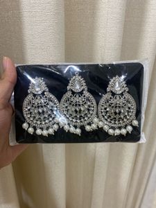 Exquisite Pearl &amp; Crystal Statement Earrings