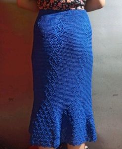 Blue Skirt
