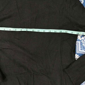 Classic Black Turtleneck Sweater