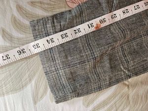 Imported Vintage Checked Trouser
