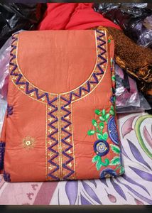Embroidered Dress Material