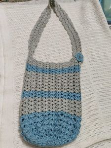 Crocheted Tote Bag