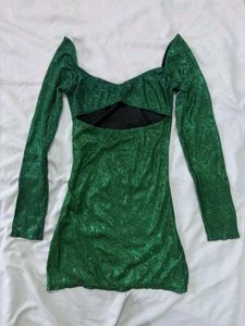 Emerald vice dress