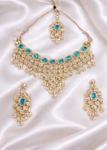 Sale 💰 Blue royal jewellery set