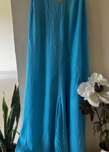 H&M Vibrant Blue Palazzo Pants