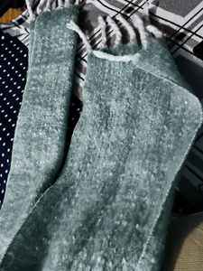 Soft Blue Scarf