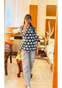 Stylish Printed 2 Kurta Top (combo)