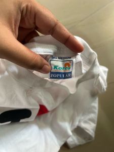 White "I Love Goa" Graphic T-Shirt