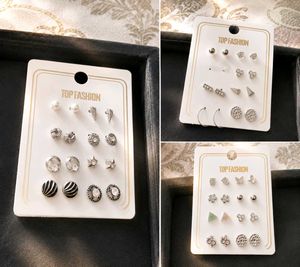Assorted silver Earrings Set✨🤍