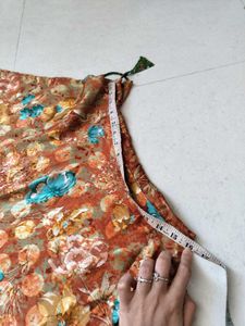 2 Flowy Floral Print Ethnic Skirts