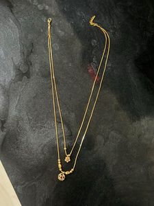 Elegant Gold Necklace Set