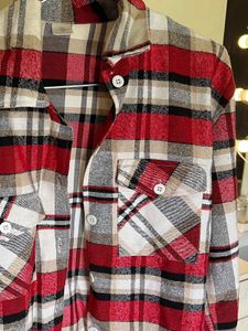 Street style store-  Cozy Plaid Flannel  Jacket -