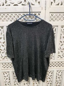 🌸 Imported Sparkly Short Sleeve Top B