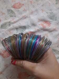 Metal Multicolor Bangels