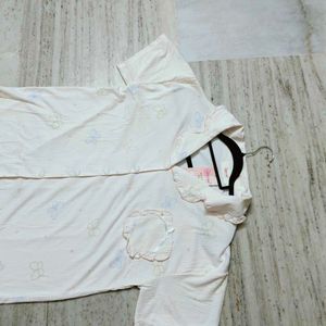 Korean Cute Butterfly Pajama Top
