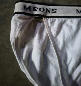 MRONS White Briefs