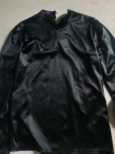 Elegant Black Velvet top