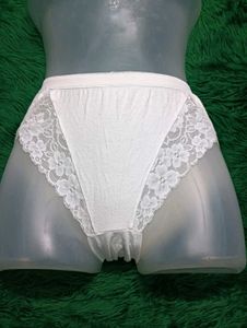 White Lace🎁Trim Panties