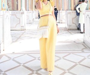 Musturd Co Ord Set