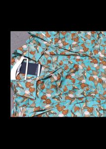 Elegant Floral Print Dress