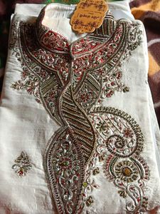 Elegant Embroidered Kurta
