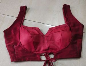 backless blouse padded