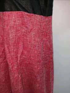 Colour Block A Line Gown