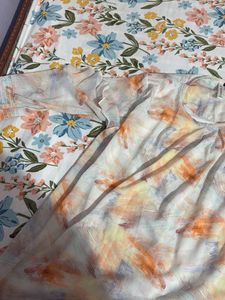 Flowy Abstract Print Top
