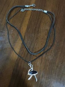 Ballet Dancer Charm Necklace