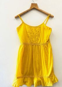 Chic Yellow Summer Dress