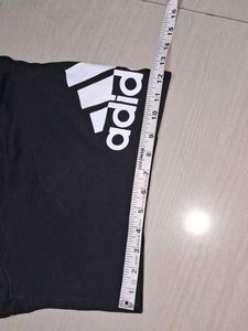 size M Adidas Black Logo Shorts of 1