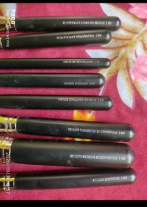 Pac 8 face brushes and 10 eyes brushe