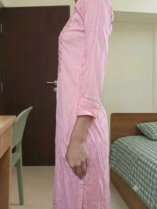 SALE❗peach embroidery festive kurta