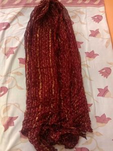 Maroon Dupatta
