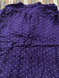 Purple Polka Dot top
