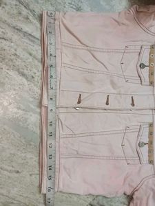 Pink Denim Jacket