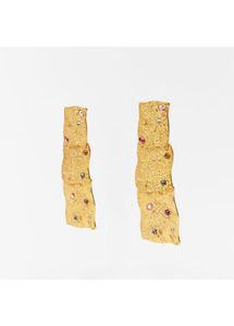 Brand New Zara Metallic Studded Earrings From NYC
