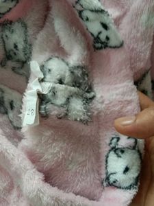 Cute Pink Fluffy Pajama Pants