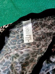 Leopard Print Bikini Panties