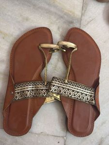 Stylish Embellished Flat Sandals