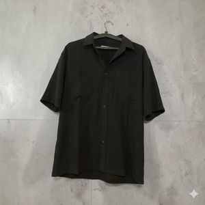 Men's Short Sleeve Textured Shirt