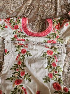 Floral Embroidered patiala suit set