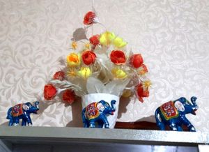 Brand New** Home Decorative Elephants Showpiece