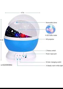 Diwali Star Projector Night Light