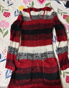 Cozy Striped Knit Sweater