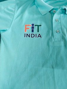 Fit India &amp; SAI Polo T-Shirt