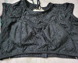 Elegant Black Lace Blouse